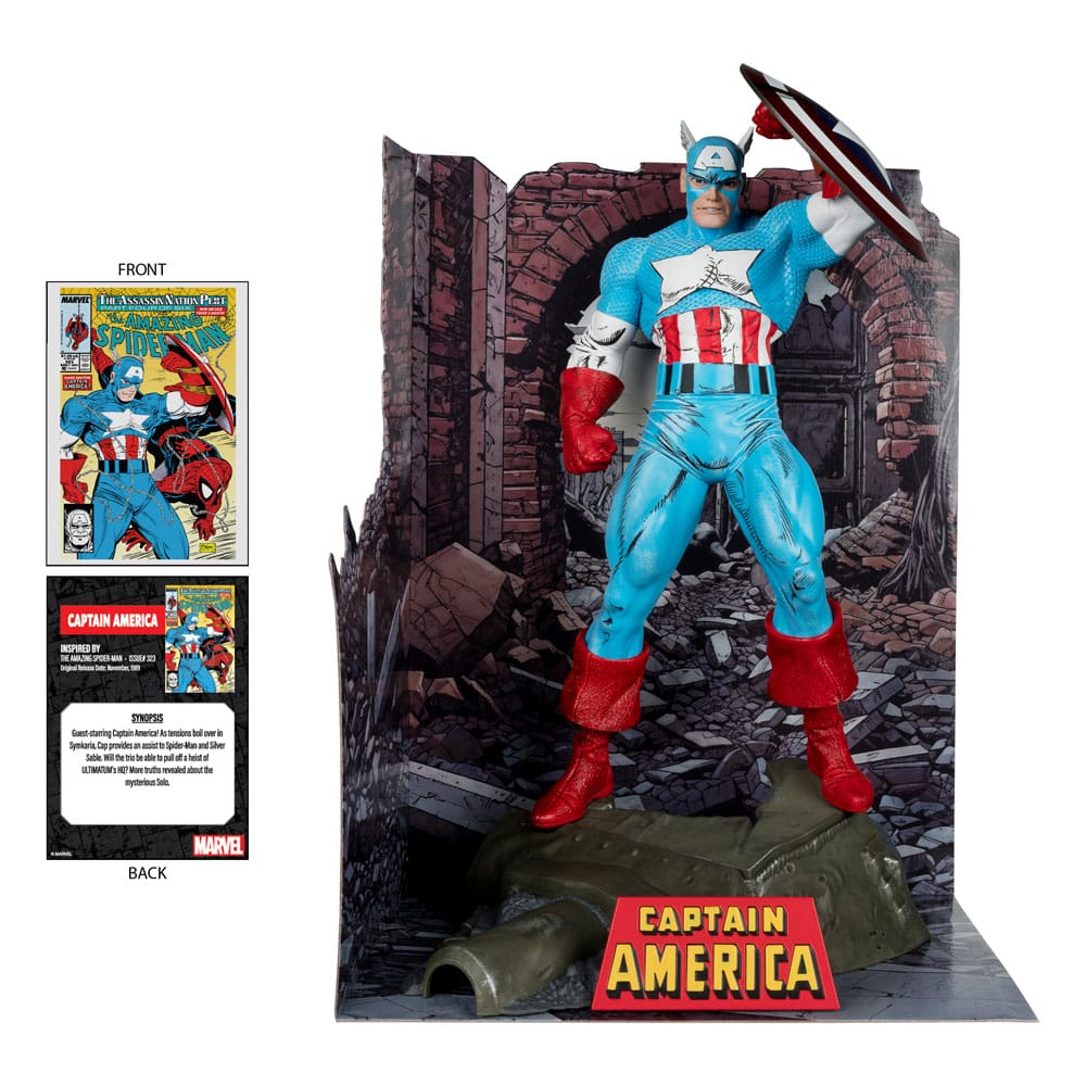 Marvel PVC Statue 1/6 Captain America / Spider-Man 28-30 cm