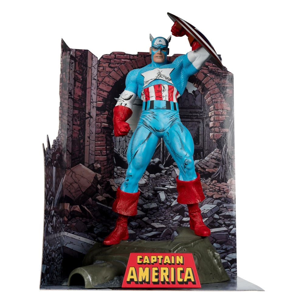 Marvel PVC Statue 1/6 Captain America / Spider-Man 28-30 cm