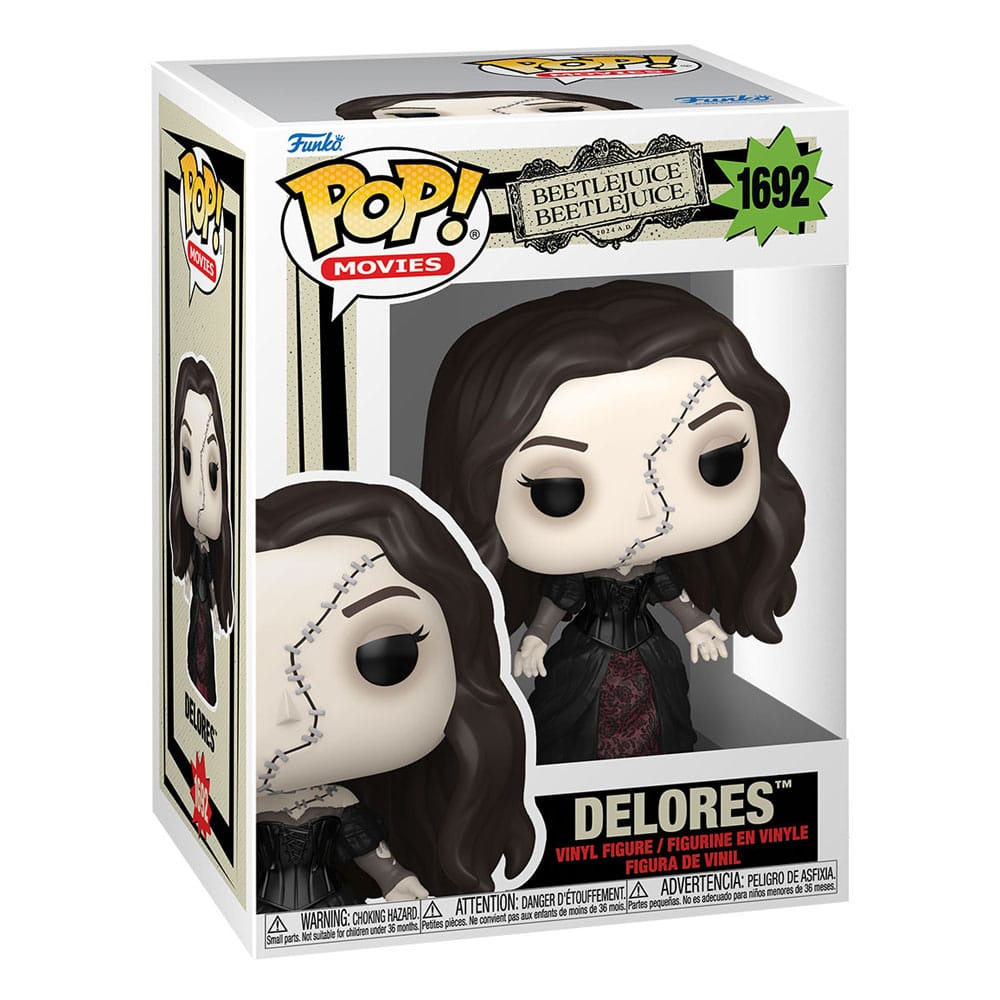 Beetlejuice 2 POP! Movies Vinyl Figure Lydia Deetz / Astrid /  Delores / Bob  9 cm