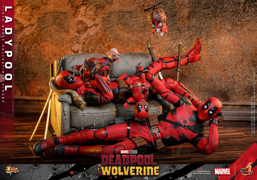 Deadpool & Wolverine Movie Masterpiece Action Figure 1/6 Ladypool 30 cm