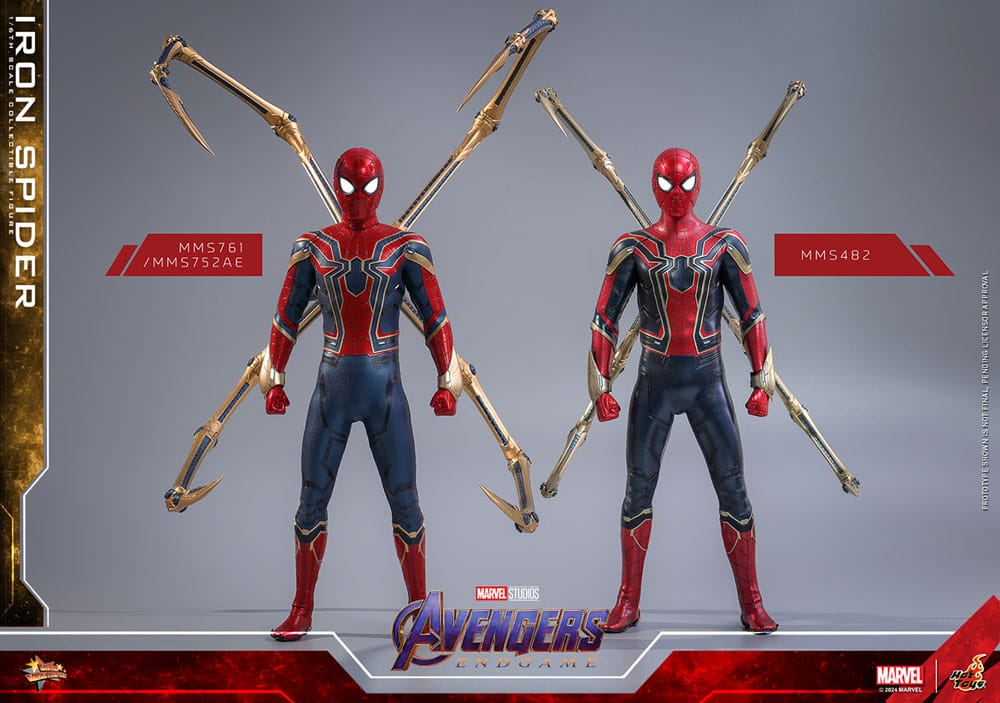 Avengers: Endgame Movie Masterpiece Action Figure 1/6 Iron Spider 28 cm