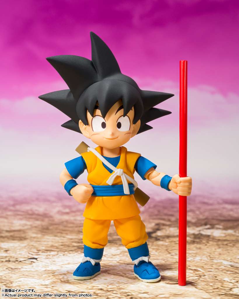 Dragon Ball Daima S.h. Figuarts Mini  Vegeta / Son Goku  9 cm