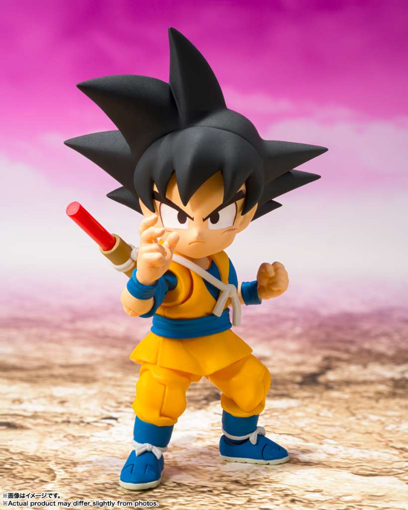 Dragon Ball Daima S.h. Figuarts Mini  Vegeta / Son Goku  9 cm