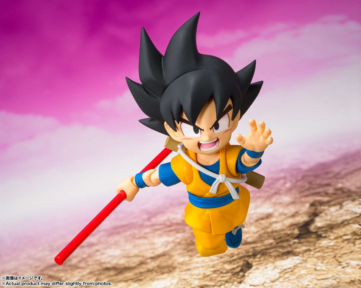 Dragon Ball Daima S.h. Figuarts Mini  Vegeta / Son Goku  9 cm