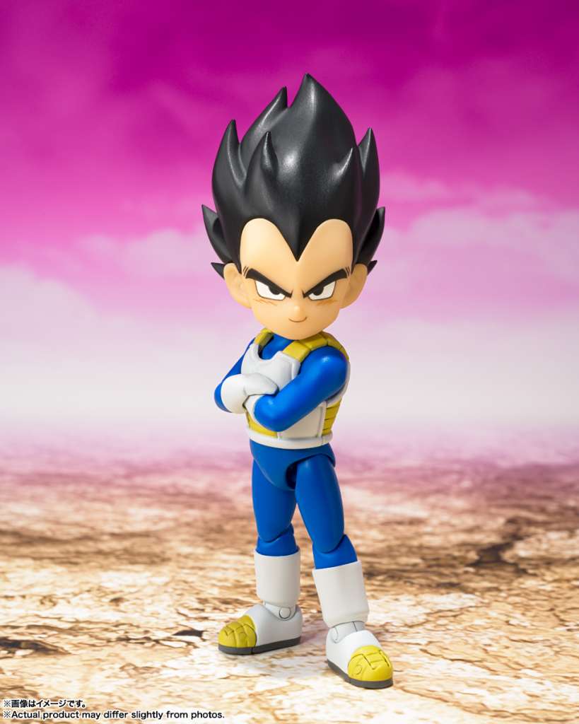 Dragon Ball Daima S.h. Figuarts Mini  Vegeta / Son Goku  9 cm