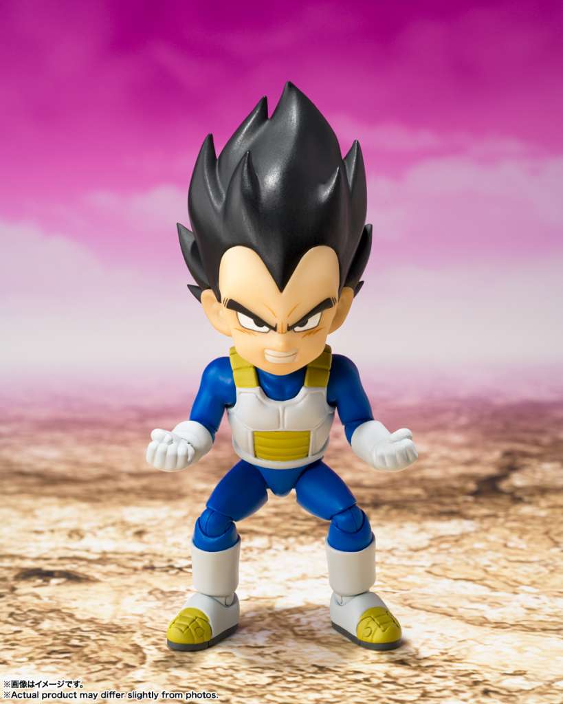 Dragon Ball Daima S.h. Figuarts Mini  Vegeta / Son Goku  9 cm