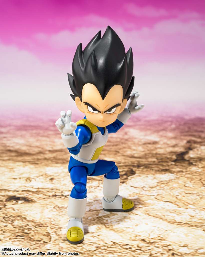 Dragon Ball Daima S.h. Figuarts Mini  Vegeta / Son Goku  9 cm