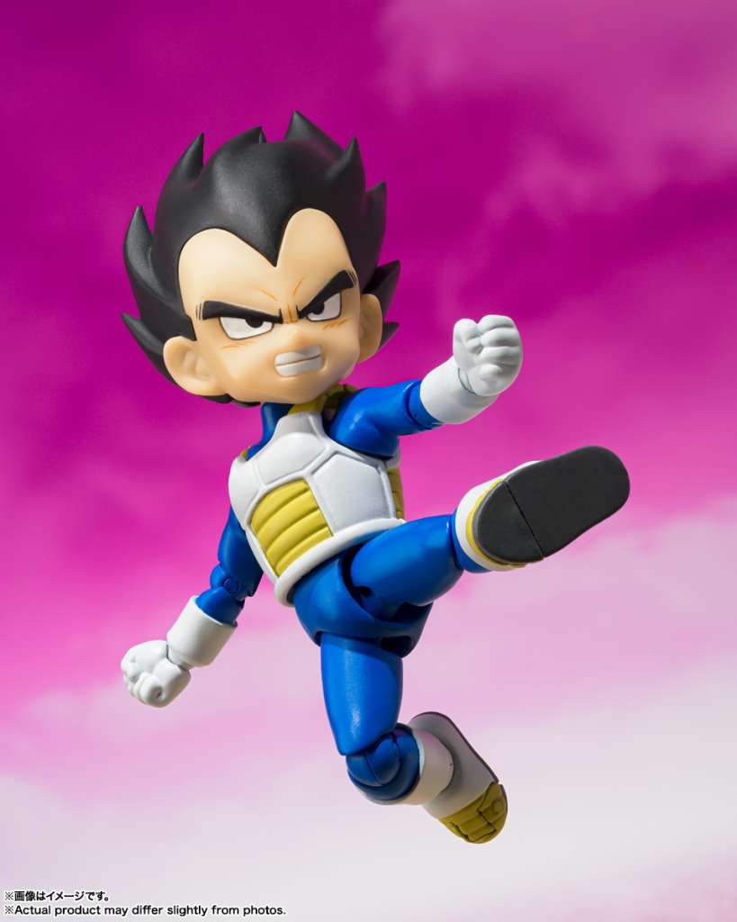 Dragon Ball Daima S.h. Figuarts Mini  Vegeta / Son Goku  9 cm