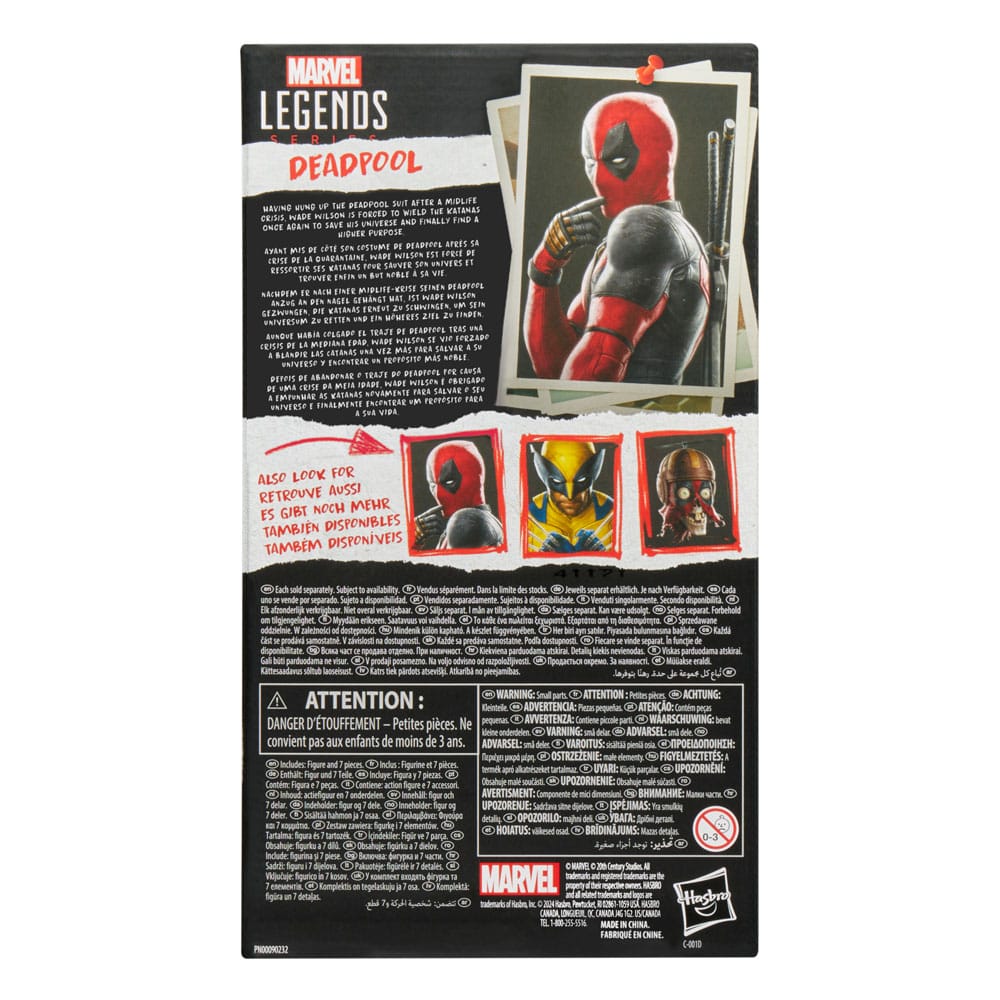 Deadpool & Wolverine Marvel Legends Action Figure Deadpool / Wolverine 16 cm