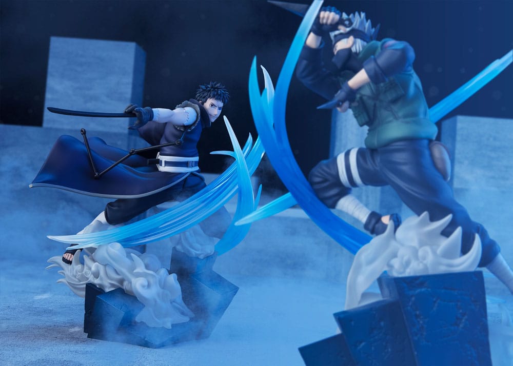 Naruto Figuarts ZERO Extra Battle Obito / Kakashi Conclusion with one once called Friend 21 cm