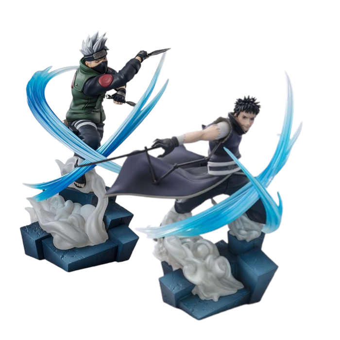 Naruto Figuarts ZERO Extra Battle Obito / Kakashi Conclusion with one once called Friend 21 cm