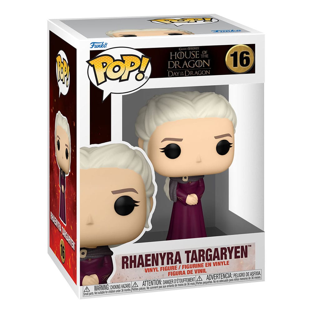 House of the Dragon POP! TV Vinyl Figure Baela / Rhaenyra Targaryen / Jarcarys Valaryon 9 cm