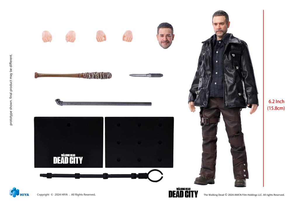 The Walking Dead: Dead City Exquisite Super Series Action figure 1/12 Negan 16 cm