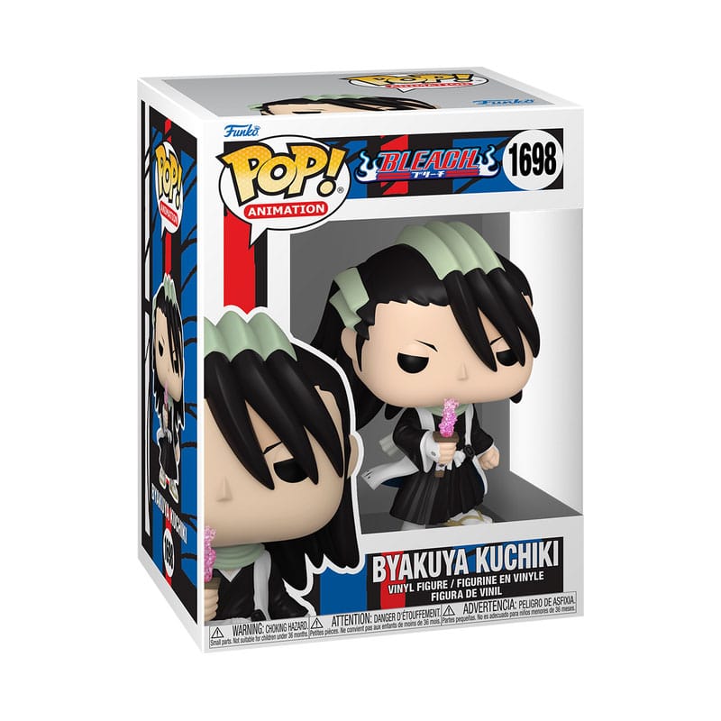 Bleach POP! Animation Vinyl Figure Kenpachi / Byakuya / Kon / Aizen 9 cm