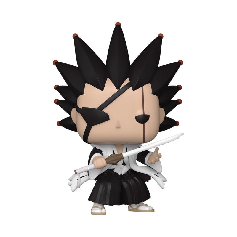 Bleach POP! Animation Vinyl Figure Kenpachi / Byakuya / Kon / Aizen 9 cm