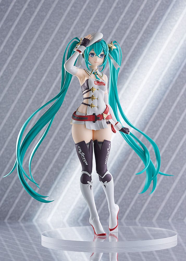 Hatsune Miku GT Project Pop Up Parade PVC Statue Racing Miku 2023 Ver. 17 cm