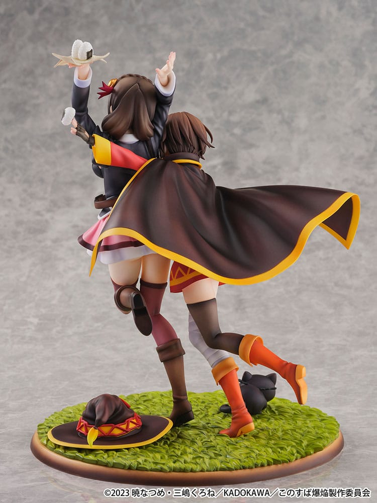 Konosuba SHIBUYA SCRAMBLE FIGURE PVC Statue 1/6 Megumin & Yunyun Futari wa Otomodachi Ver. 26 cm