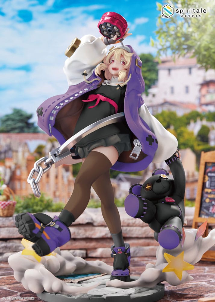 Guilty Gear Strive PVC Statue 1/7 Bridget Purple Ver. 27 cm