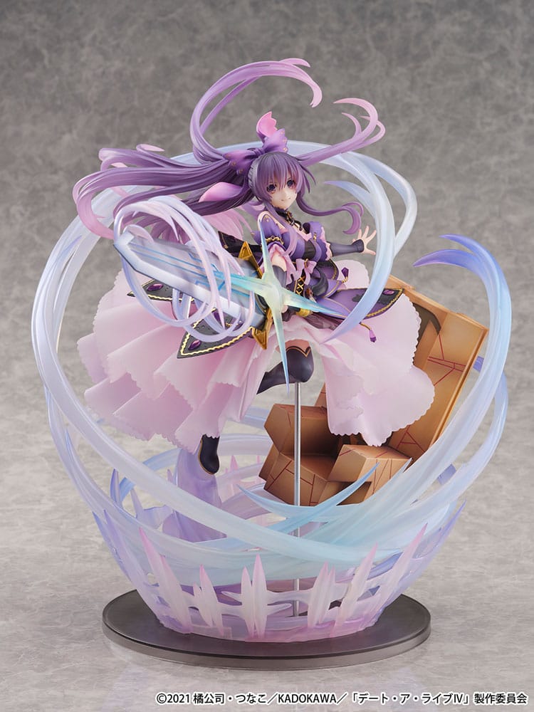 Date A Live IV SHIBUYA SCRAMBLE FIGURE PVC 1/6 Tohka Yatogami Princess Amethyst Dress Ver. 32 cm