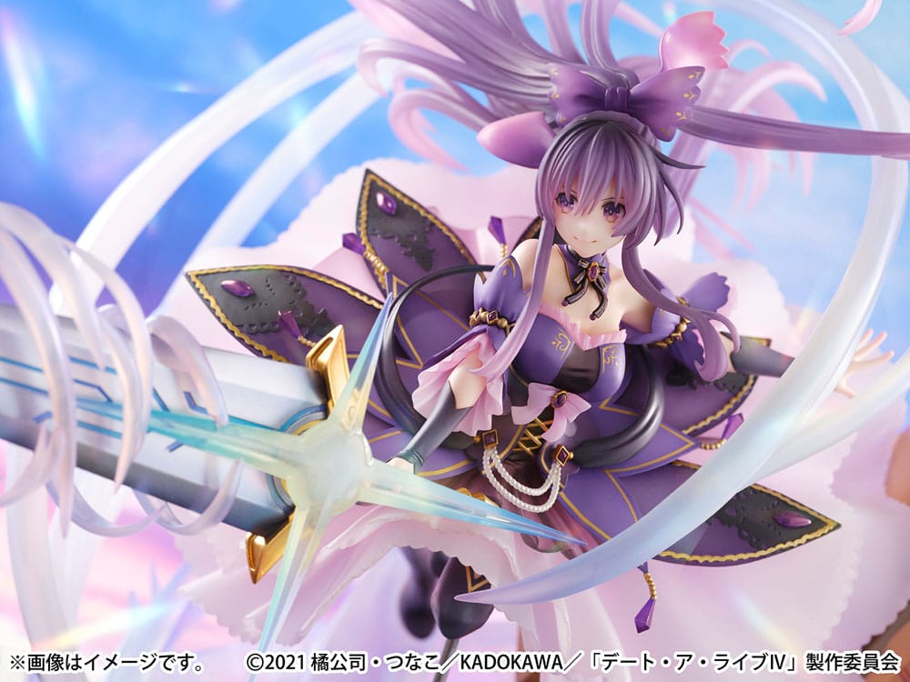 Date A Live IV SHIBUYA SCRAMBLE FIGURE PVC 1/6 Tohka Yatogami Princess Amethyst Dress Ver. 32 cm