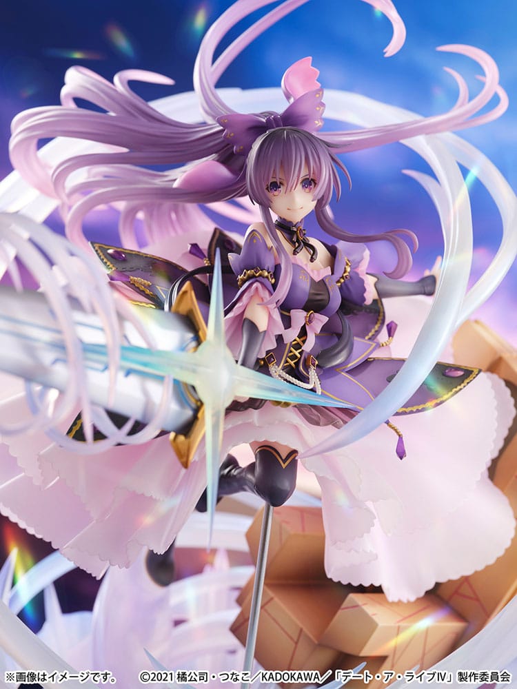 Date A Live IV SHIBUYA SCRAMBLE FIGURE PVC 1/6 Tohka Yatogami Princess Amethyst Dress Ver. 32 cm