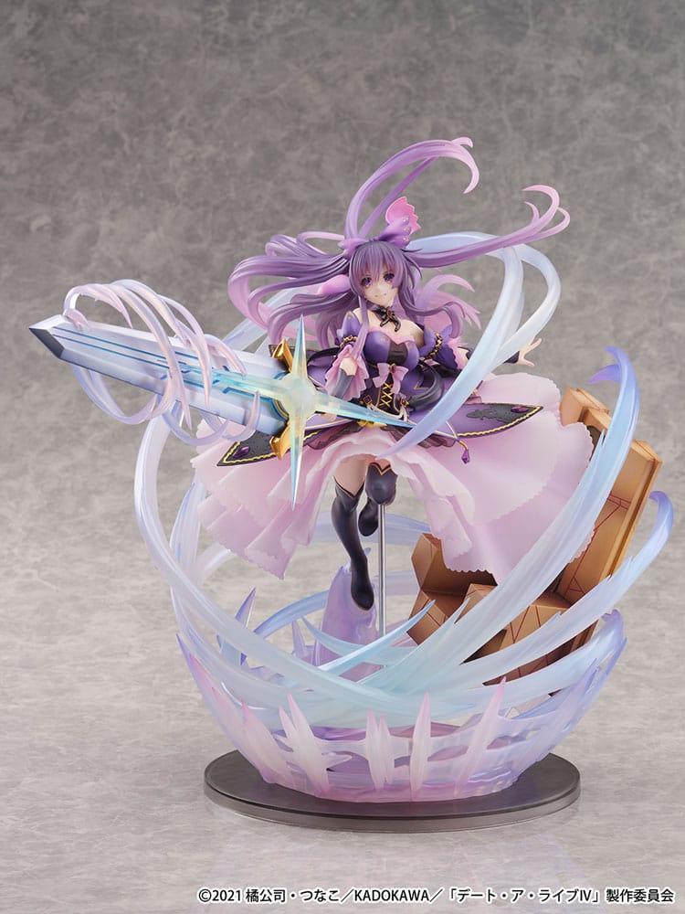 Date A Live IV SHIBUYA SCRAMBLE FIGURE PVC 1/6 Tohka Yatogami Princess Amethyst Dress Ver. 32 cm