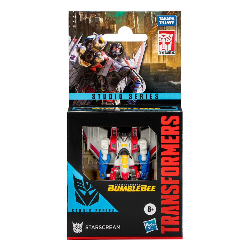 Transformers: Bumblebee Studio Series Core Class Starscream / Concept Art Decepticon Frenzy 9 cm