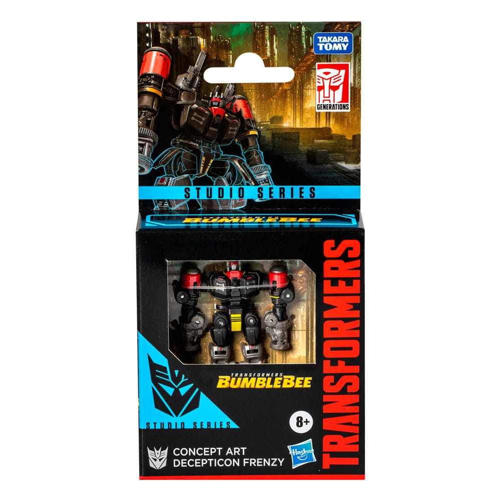 Transformers: Bumblebee Studio Series Core Class Starscream / Concept Art Decepticon Frenzy 9 cm