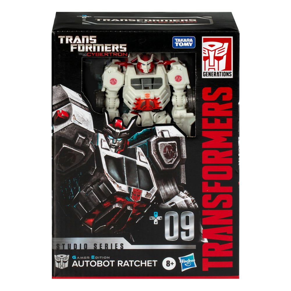 Transformers: War for Cybertron Studio Series Voyager Class Gamer Edition Autobot Ratchet 16 cm