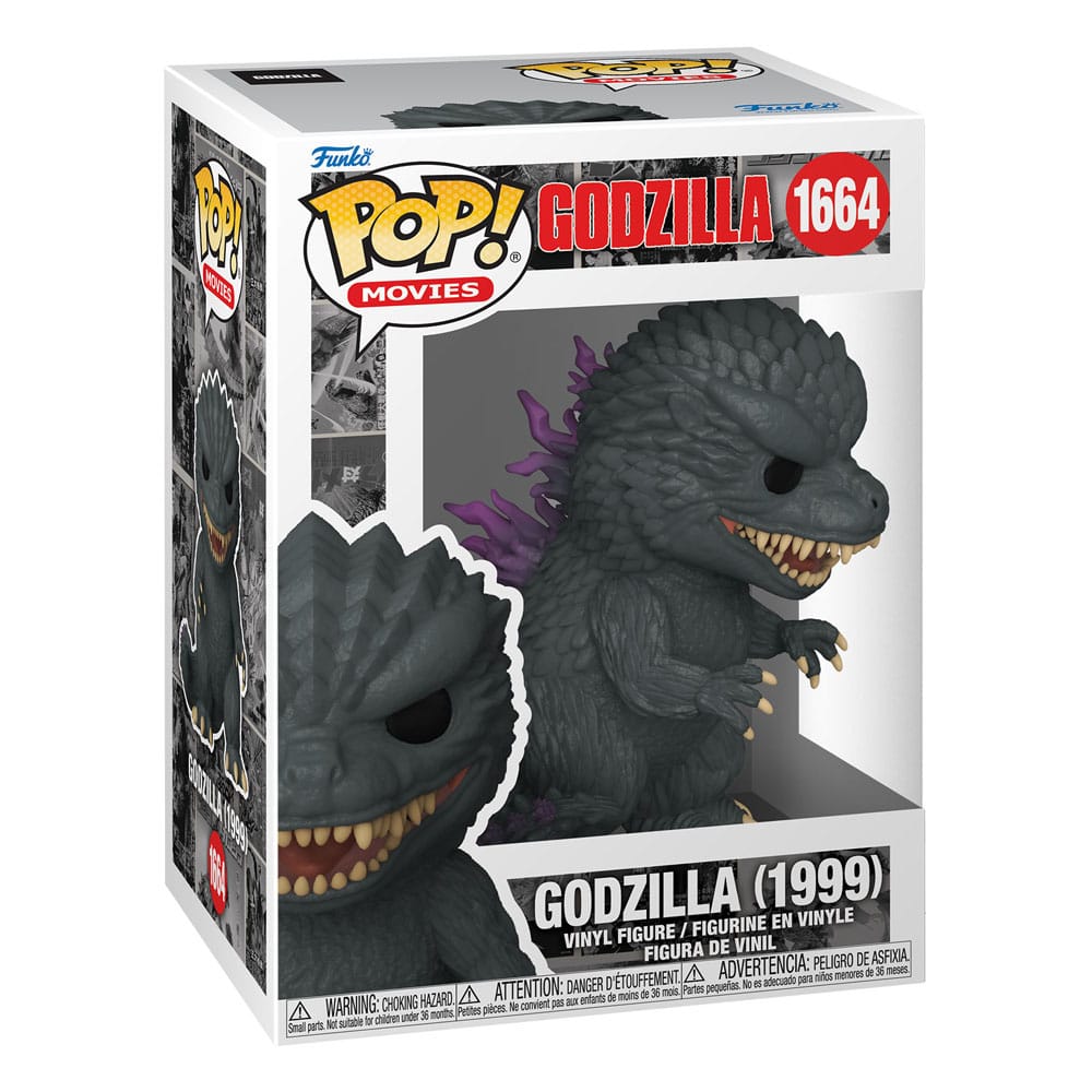 Godzilla 70th Anniversary POP! Movies Vinyl Figure Godzilla 1954 / 1999 / 2016 9 cm