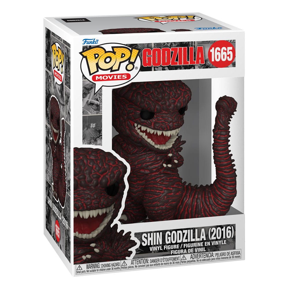 Godzilla 70th Anniversary POP! Movies Vinyl Figure Godzilla 1954 / 1999 / 2016 9 cm