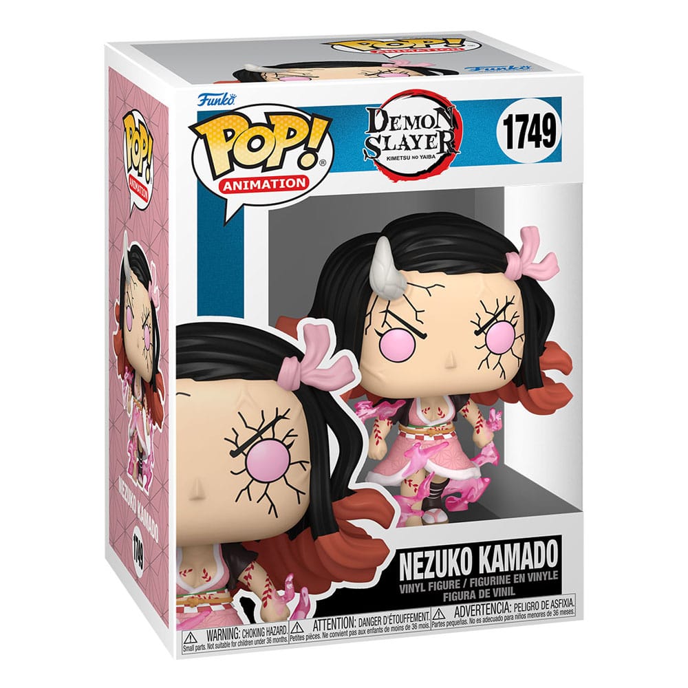 Demon Slayer: Kimetsu no Yaiba POP! Animation Vinyl Figures Gyutaro / Nezuko / Tanjiro / Tengen 9 cm