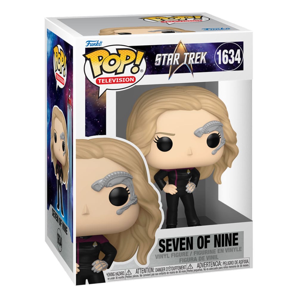 Star Trek Picard POP! TV Vinyl Figure Seven of Nine / Picard /  Raffi / Jack 9 cm