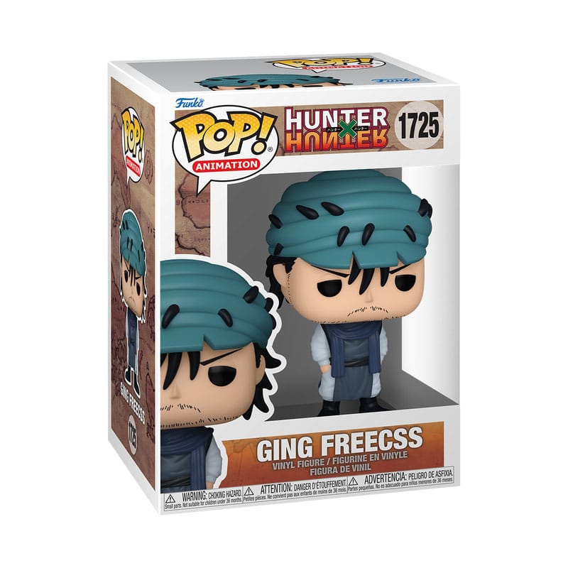 Hunter x Hunter POP! Animation Vinyl Figure Silva - Kalluto Zoldyck / Ging Freecss / Uvogin 9 cm