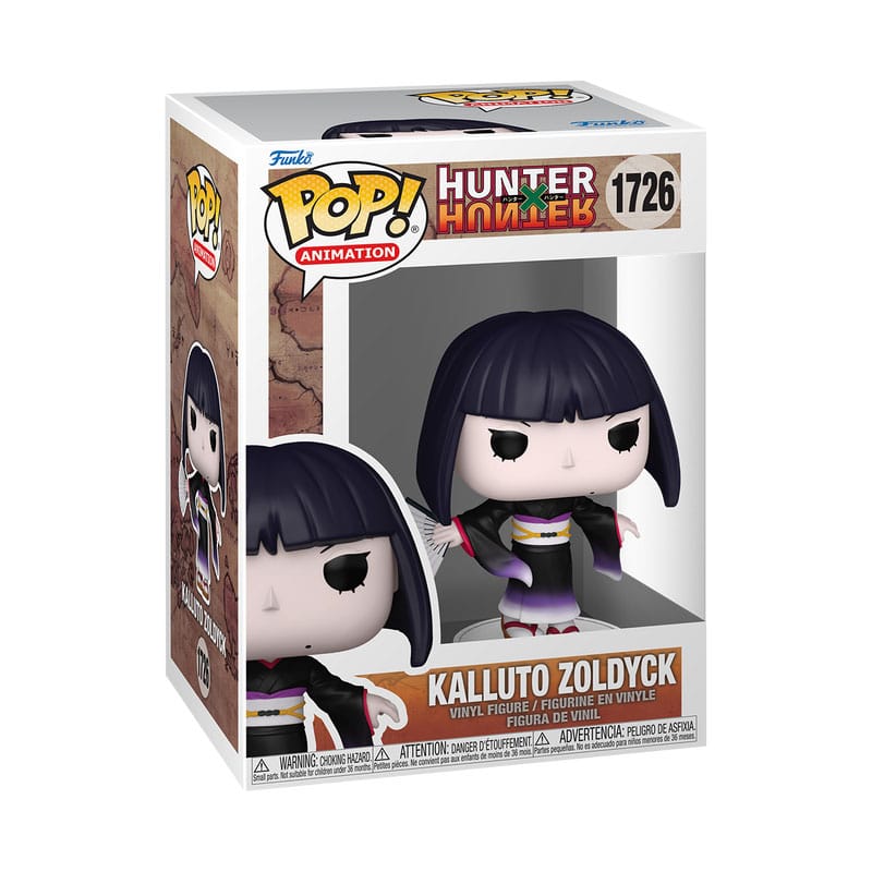 Hunter x Hunter POP! Animation Vinyl Figure Silva - Kalluto Zoldyck / Ging Freecss / Uvogin 9 cm