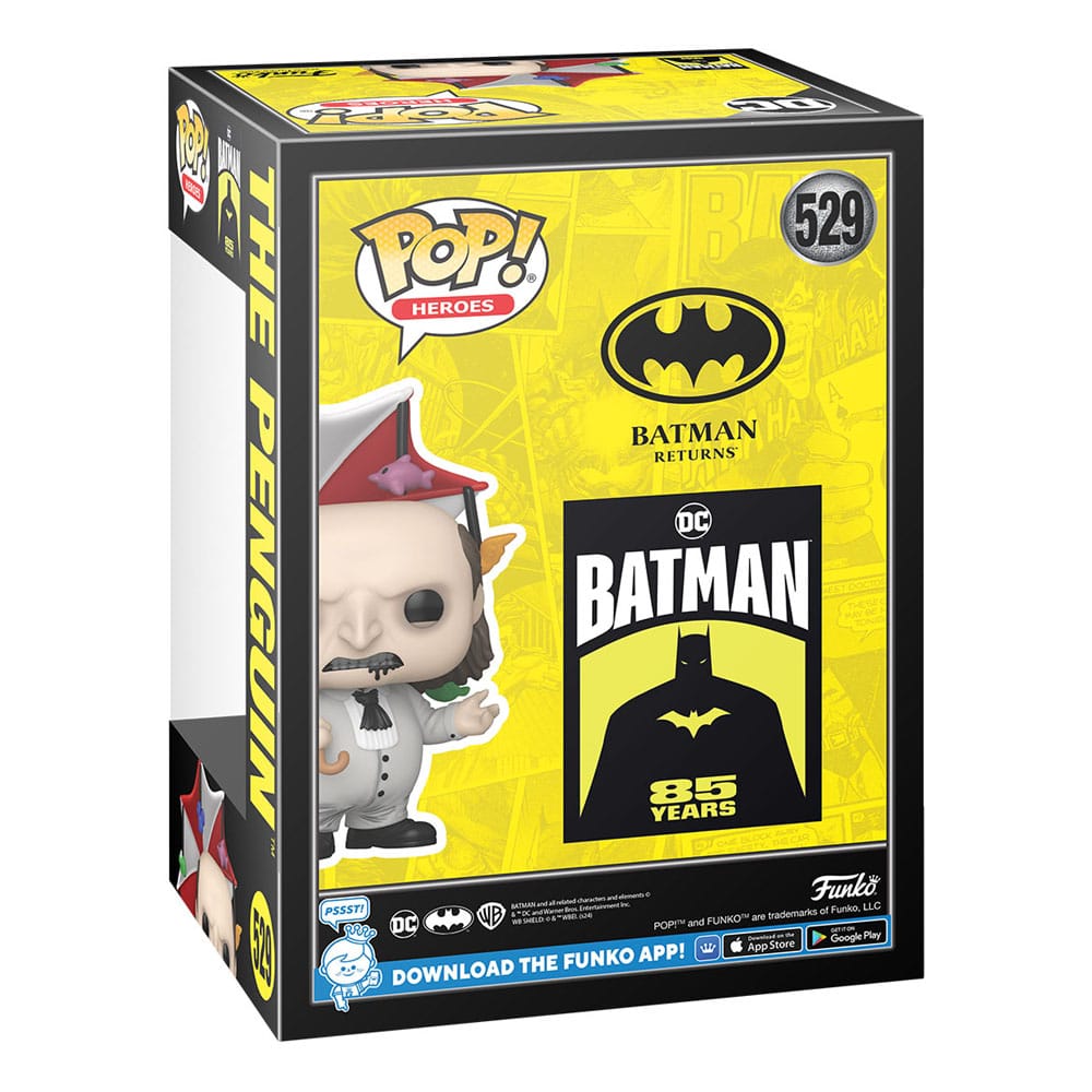 Batman 85th Anniversary POP! Movies Vinyl Figure  Riddler / Catwoman / Poison Ivy / Penguin 9 cm