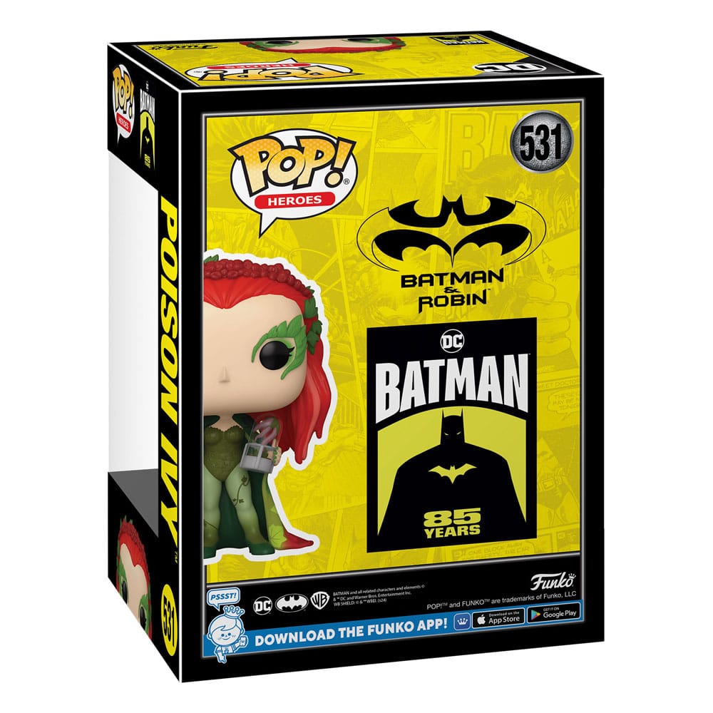 Batman 85th Anniversary POP! Movies Vinyl Figure  Riddler / Catwoman / Poison Ivy / Penguin 9 cm