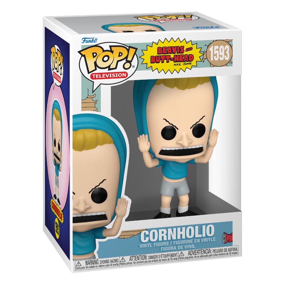 Beavis and Butthead POP! TV Vinyl Figure Beavis / Butthead / Cornholio 9 cm