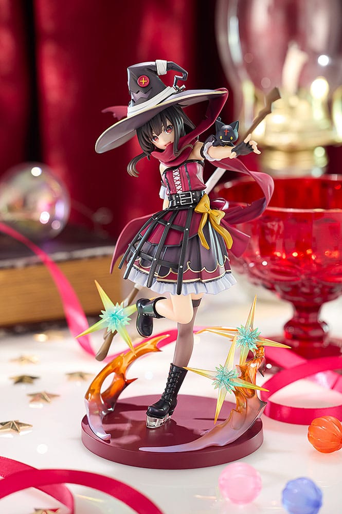 Konosuba PVC Statue Megumin / Yunyun Light Novel 10th Anniversary Ver. 18-17 cm