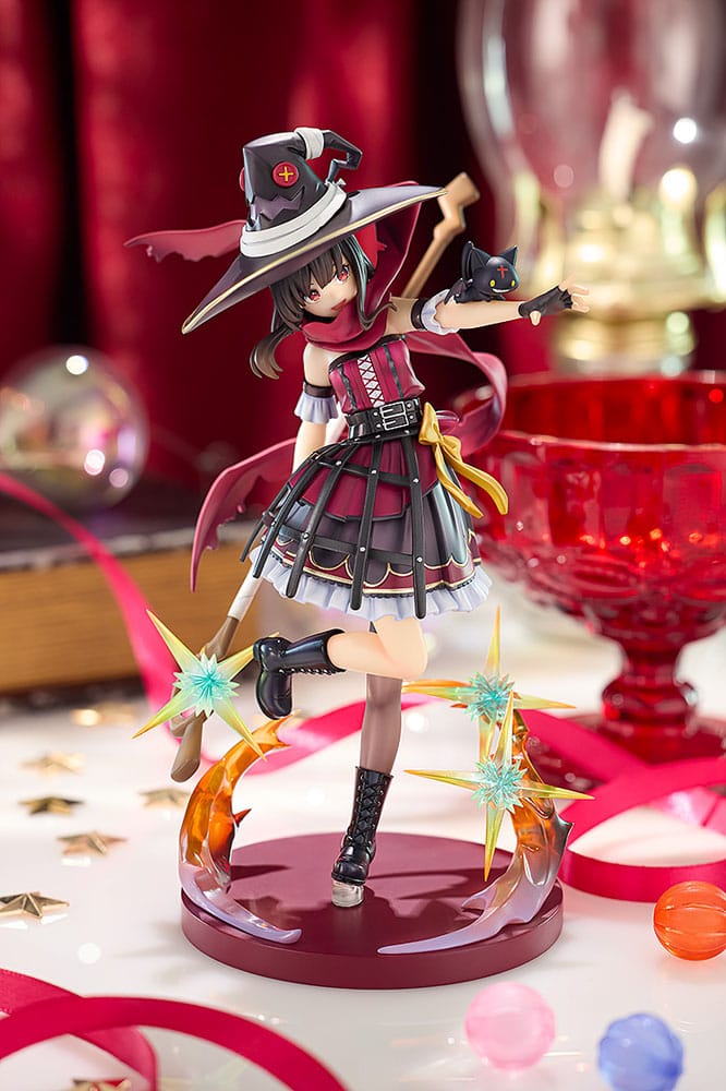 Konosuba PVC Statue Megumin / Yunyun Light Novel 10th Anniversary Ver. 18-17 cm