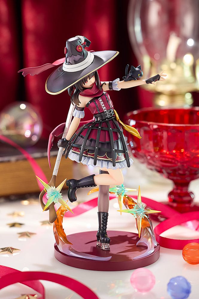 Konosuba PVC Statue Megumin / Yunyun Light Novel 10th Anniversary Ver. 18-17 cm