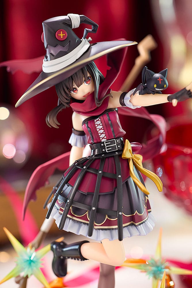 Konosuba PVC Statue Megumin / Yunyun Light Novel 10th Anniversary Ver. 18-17 cm