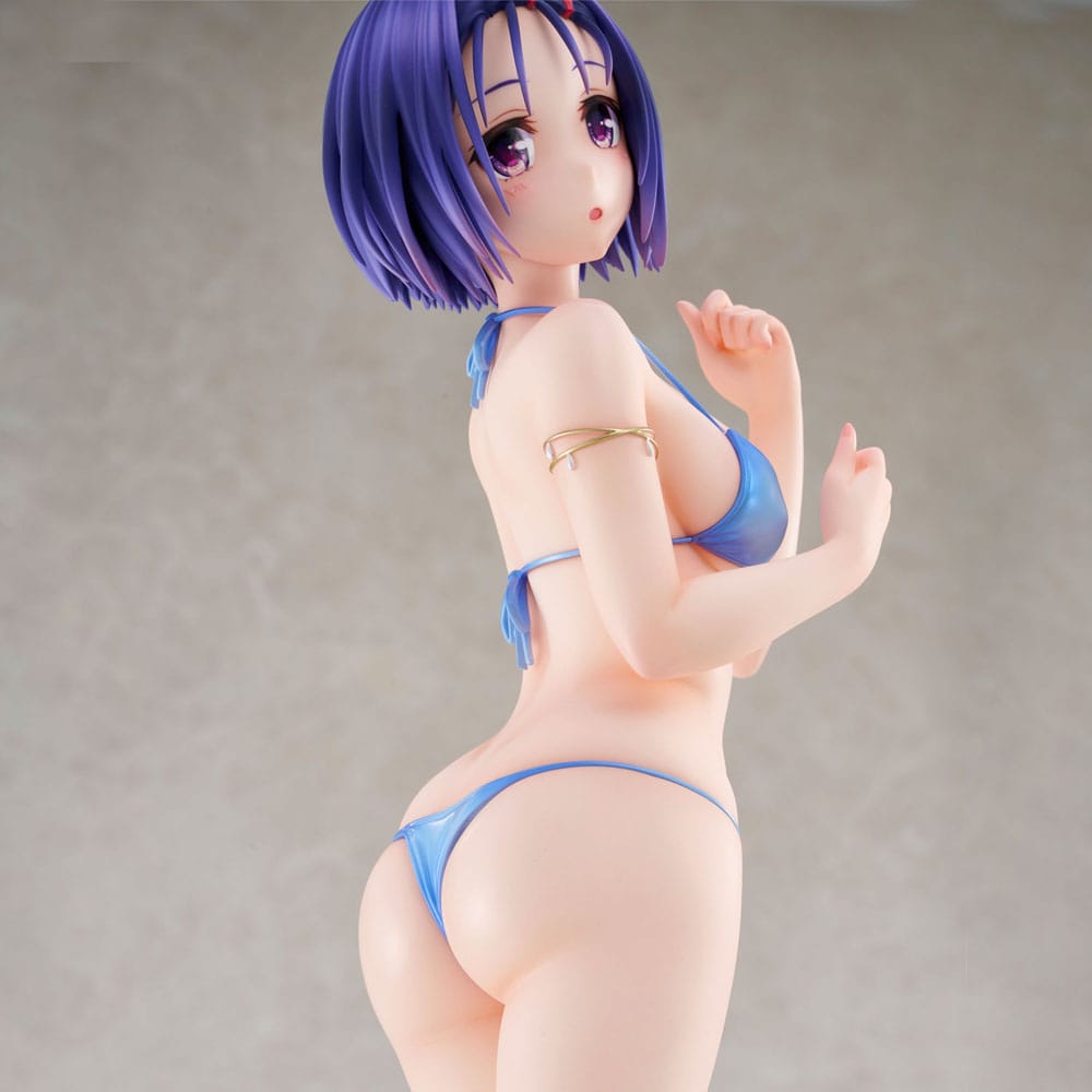 To Love-Ru Darkness Statue PVC 1/4 Darkness Swimsuit Series Haruna Sairenji 38 cm