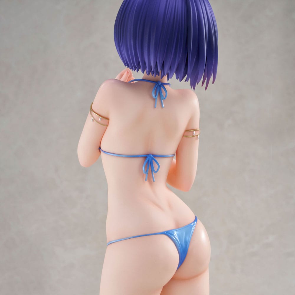 To Love-Ru Darkness Statue PVC 1/4 Darkness Swimsuit Series Haruna Sairenji 38 cm