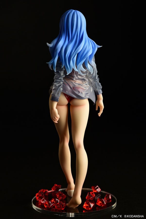 Fairy Tail 1/6 Jubia Lokser Gravure_Stylesee-through wet shirt Black Bikini / Red Bikini 25 cm