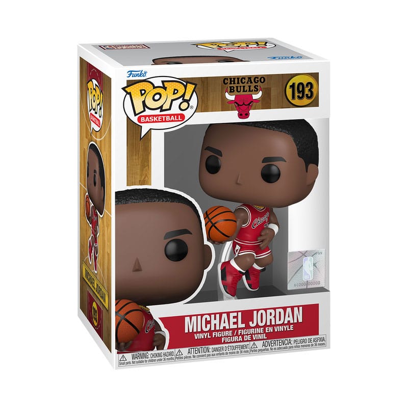 NBA Legends POP! Sports Vinyl Figure Rookie Season Kidd / Jordan / Hill / Stockton  9 cm