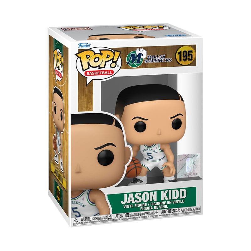 NBA Legends POP! Sports Vinyl Figure Rookie Season Kidd / Jordan / Hill / Stockton  9 cm