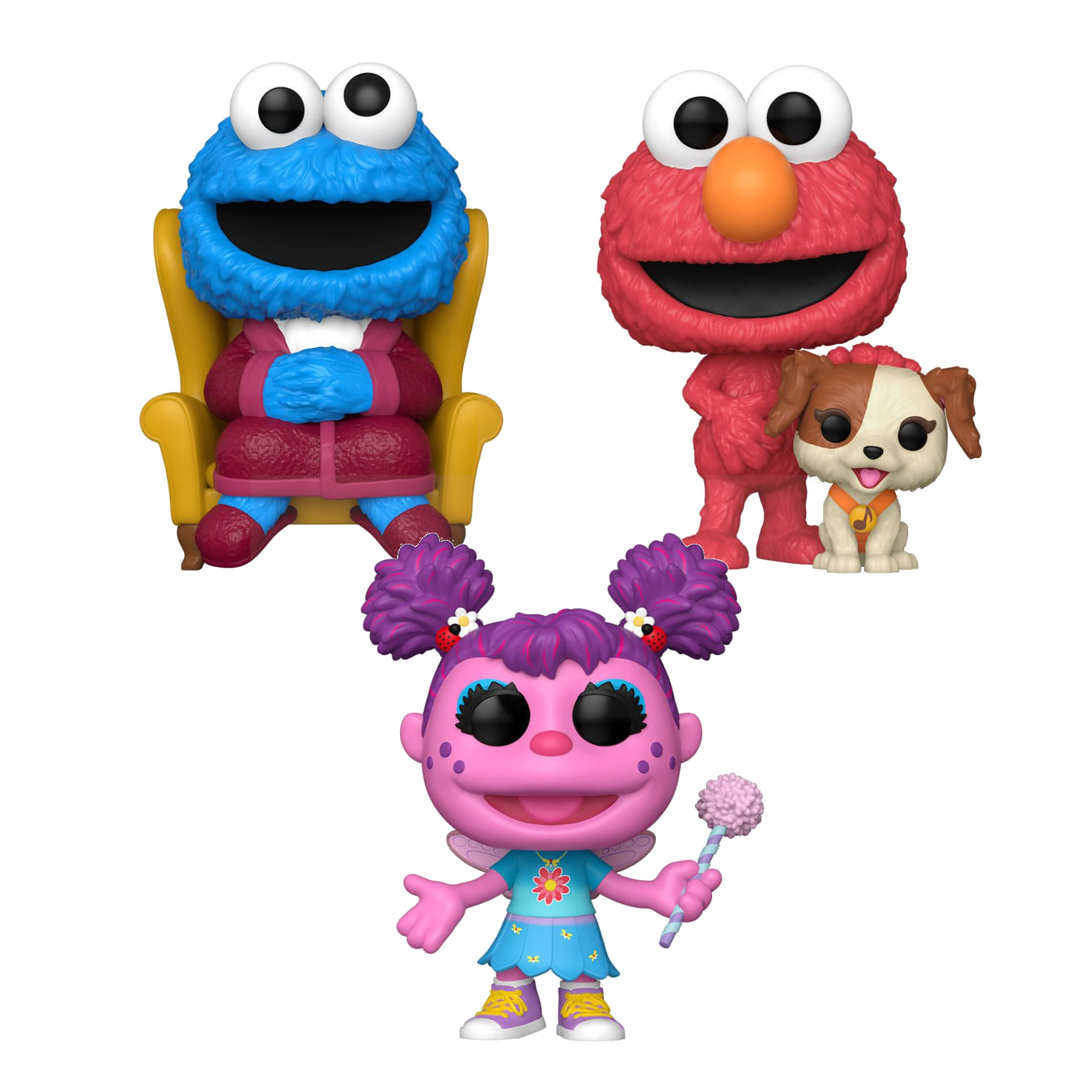 Sesame Street POP! TV Vinyl Figure Abby / Cookie Monster / Elmo & Tango 9 cm