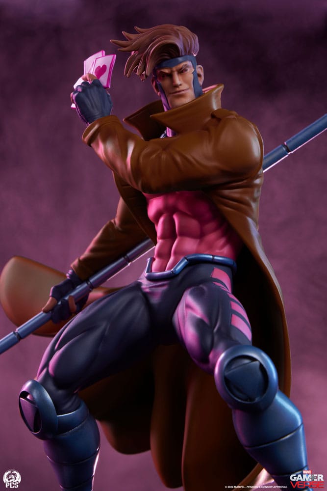 Marvel Gamerverse Classics PVC Statue 1/10 Gambit / Gambit Player 2 edition  17 cm