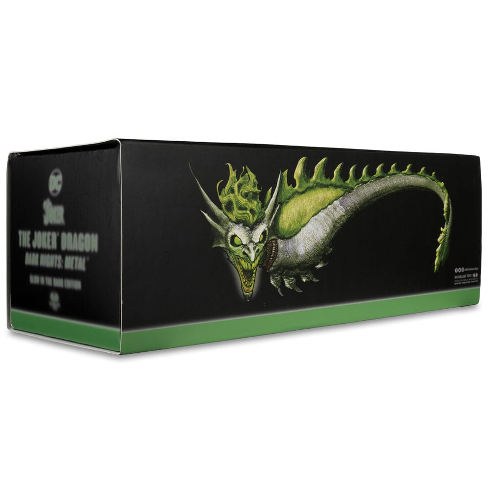 Dark Nights: Metal DC Multiverse Figure The Joker Dragon Glow in the Dark Edition (Gold Label) 25 cm